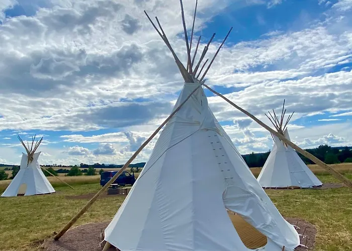 Alpaka-Tipi-Park